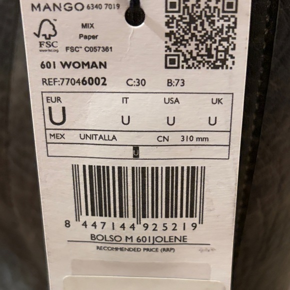 MANGO Brown Faux-leather Bucket Handbag/NWT - Picture 11 of 15